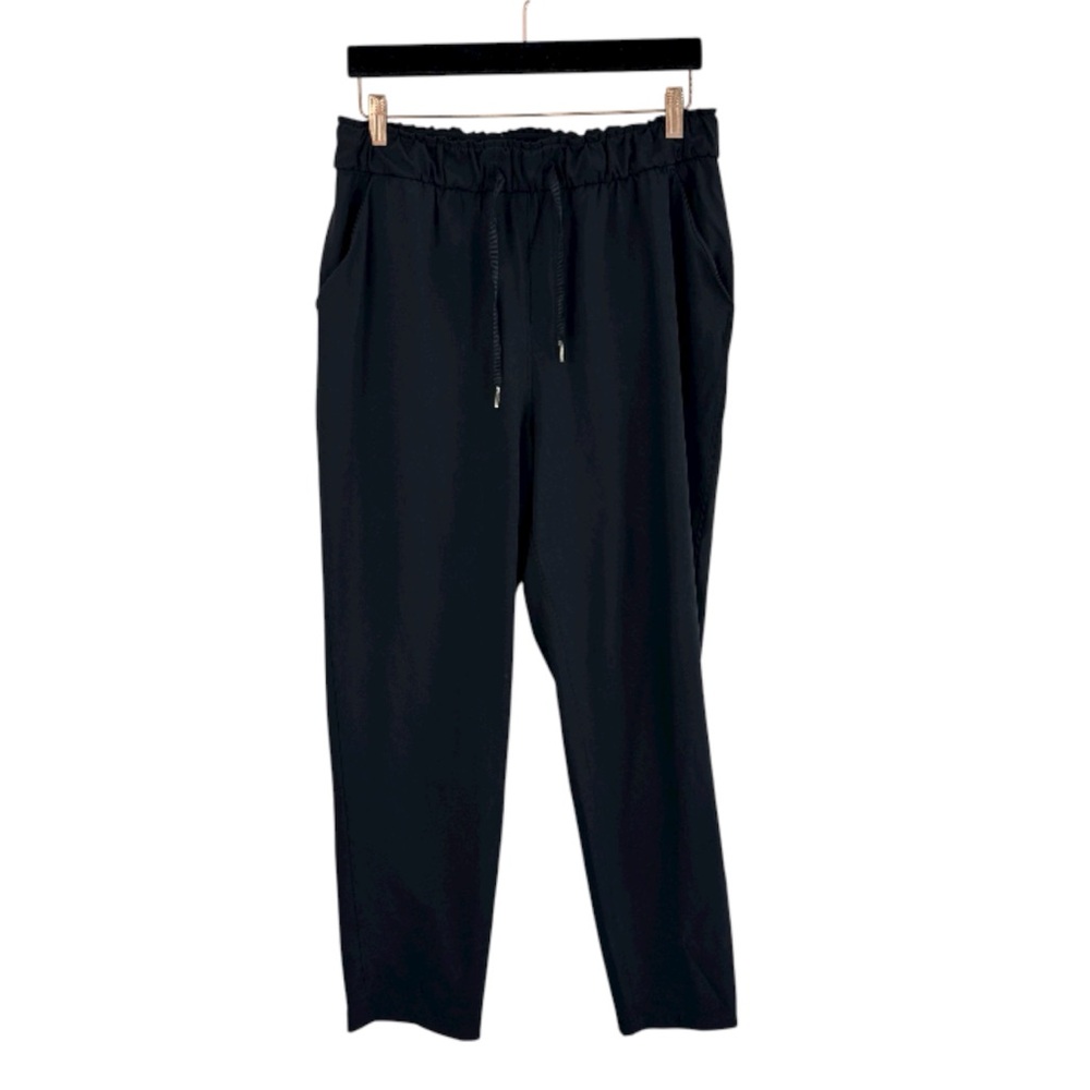 Lululemon Keep Moving Pants Black Size 10 Elastic Waist